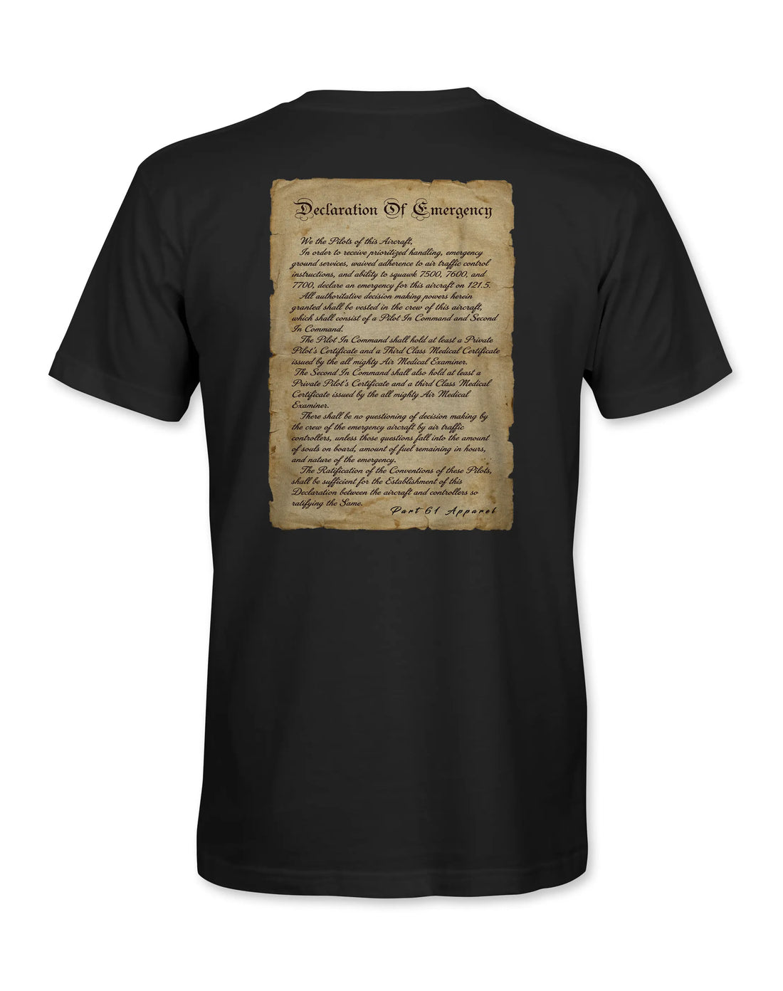Declaration Of Emergency | T-Shirt Printify