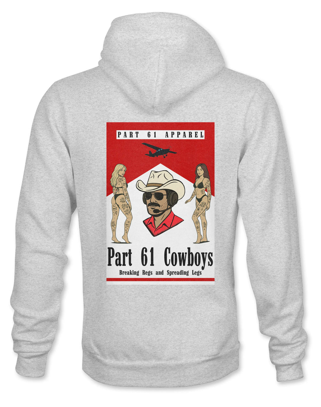 Breaking Regs - Part 61 Cowboys | Premium Hoodie Printify