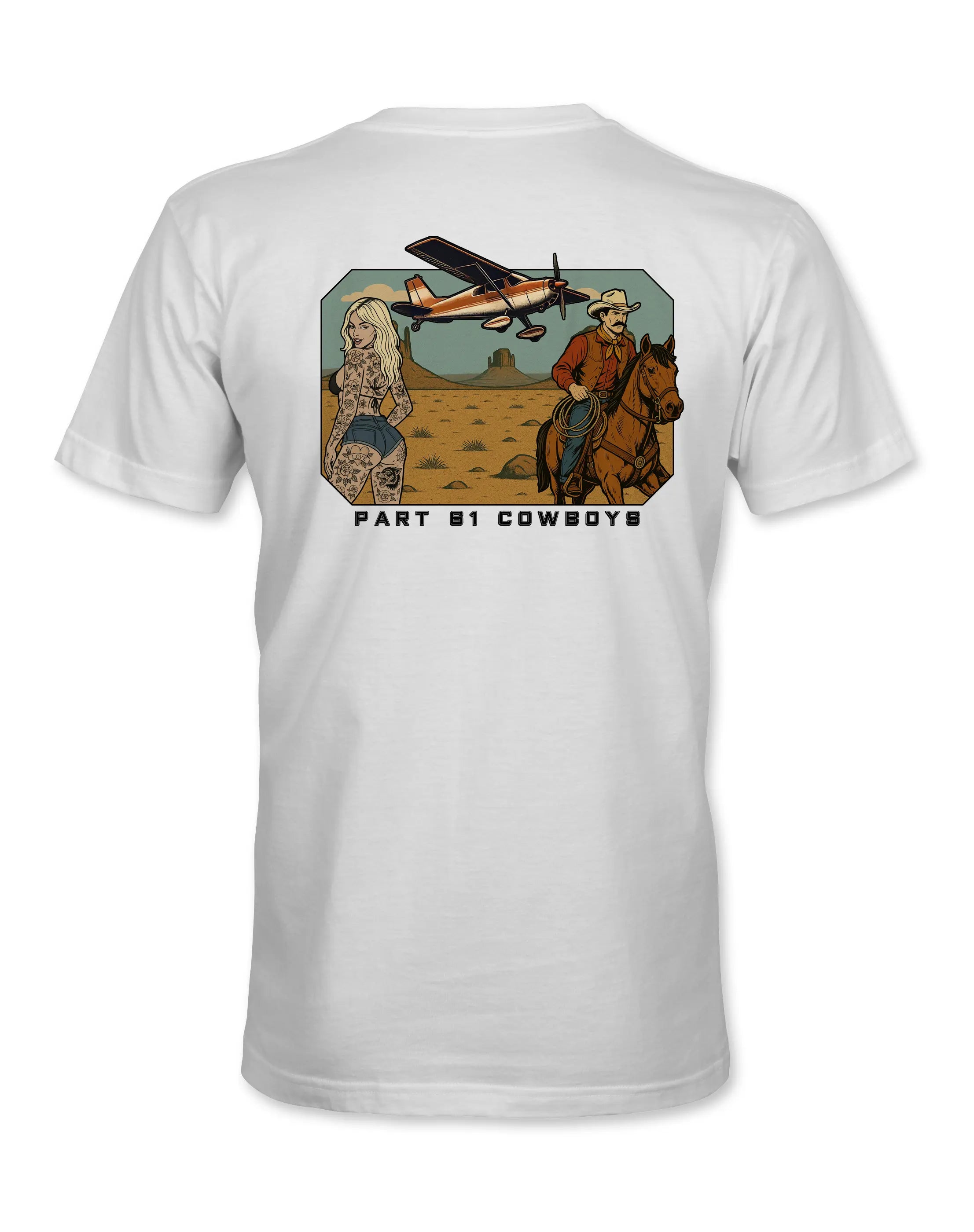 Part 61 Cowboys - Western | T-Shirt – Part 61 Apparel