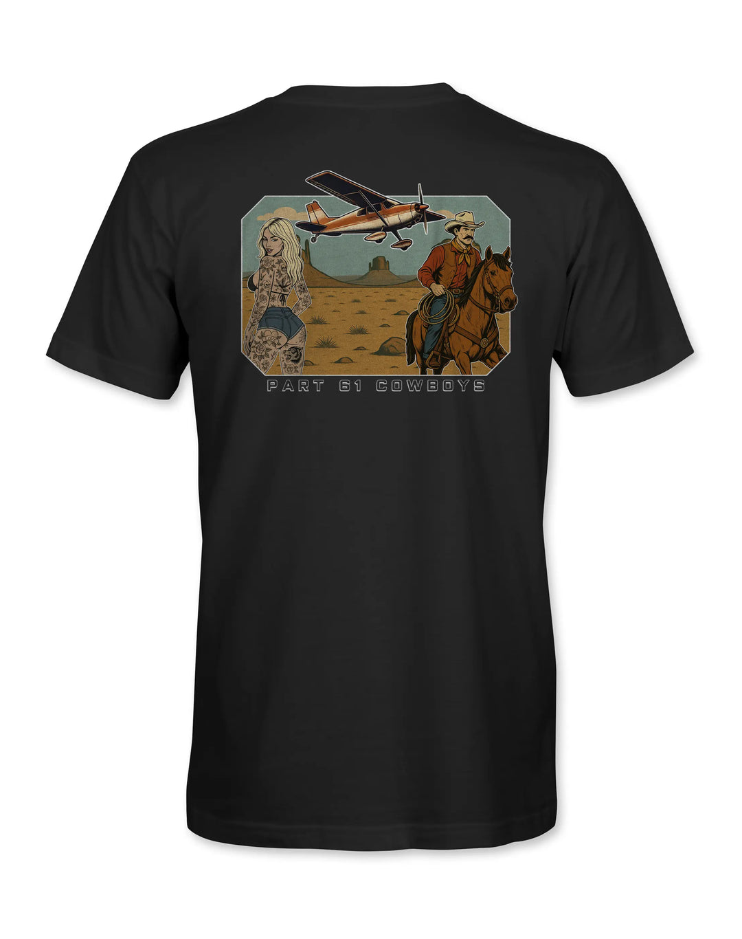 Part 61 Cowboys - Western | T-Shirt Printify