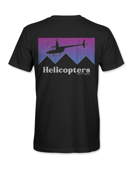 R-44 Helicopters | T-Shirt Printify