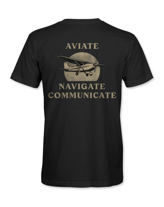 Aviate, Navigate, Communicate | T-Shirt Printify