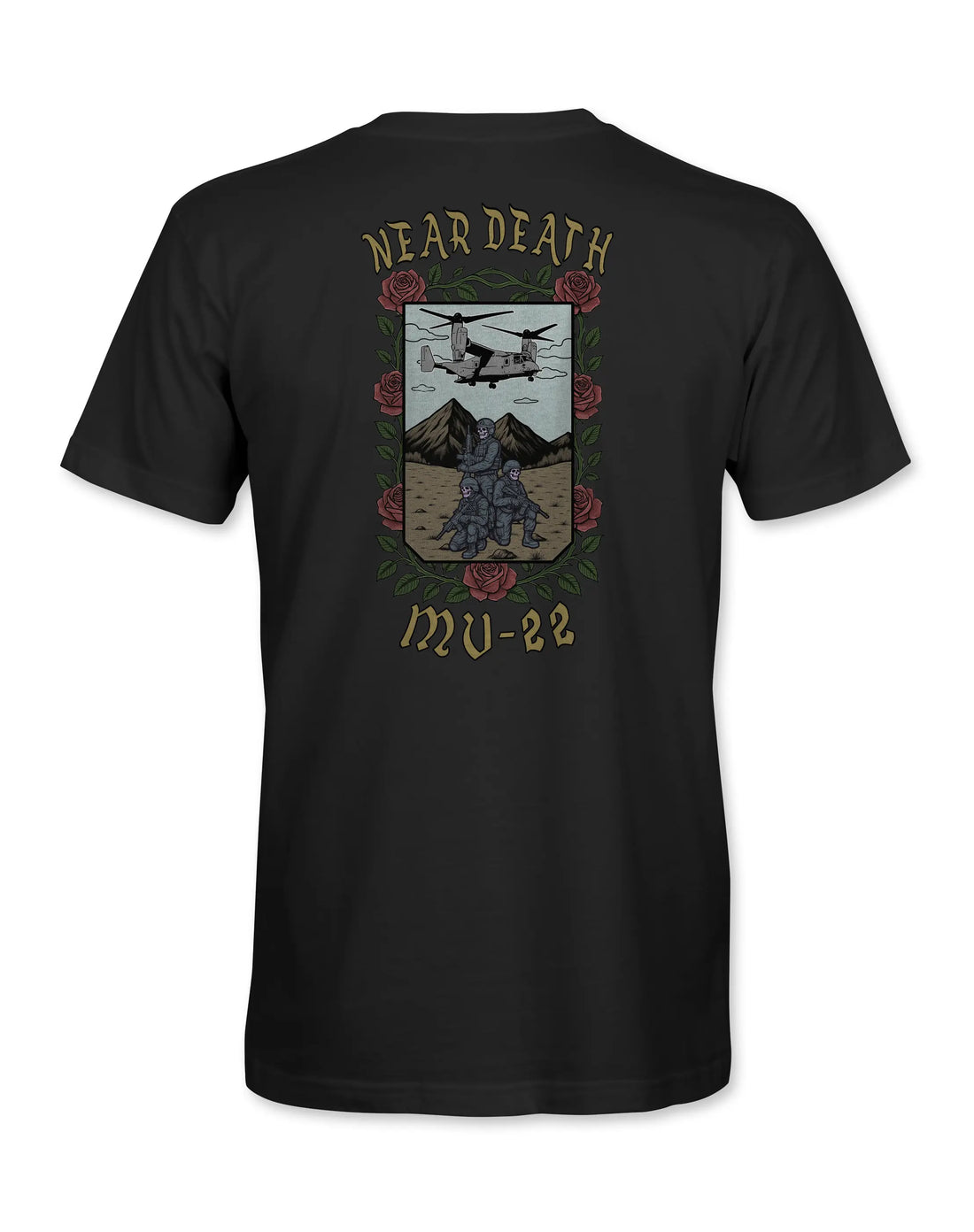 Near Death - MV-22 Osprey | T-Shirt Printify
