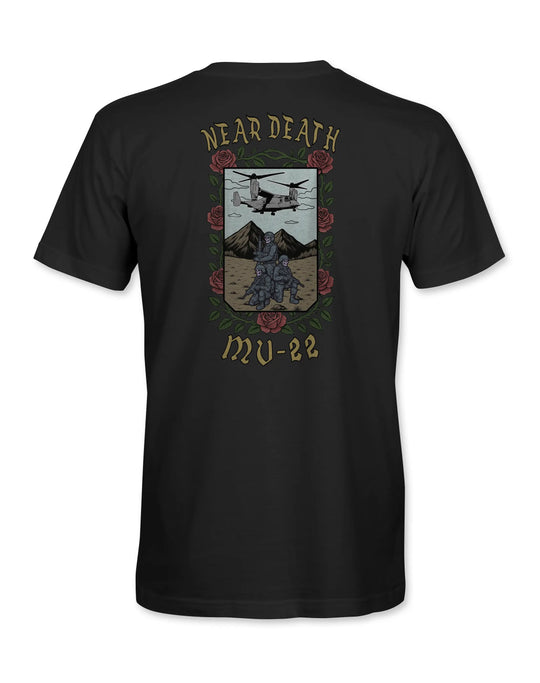 Near Death - MV-22 Osprey | T-Shirt Printify