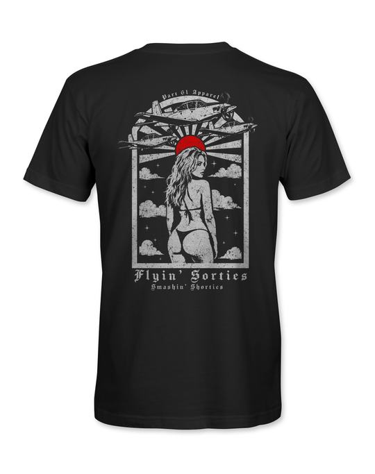 Flyin' Sorties - Smashin' Shorties | T-Shirt