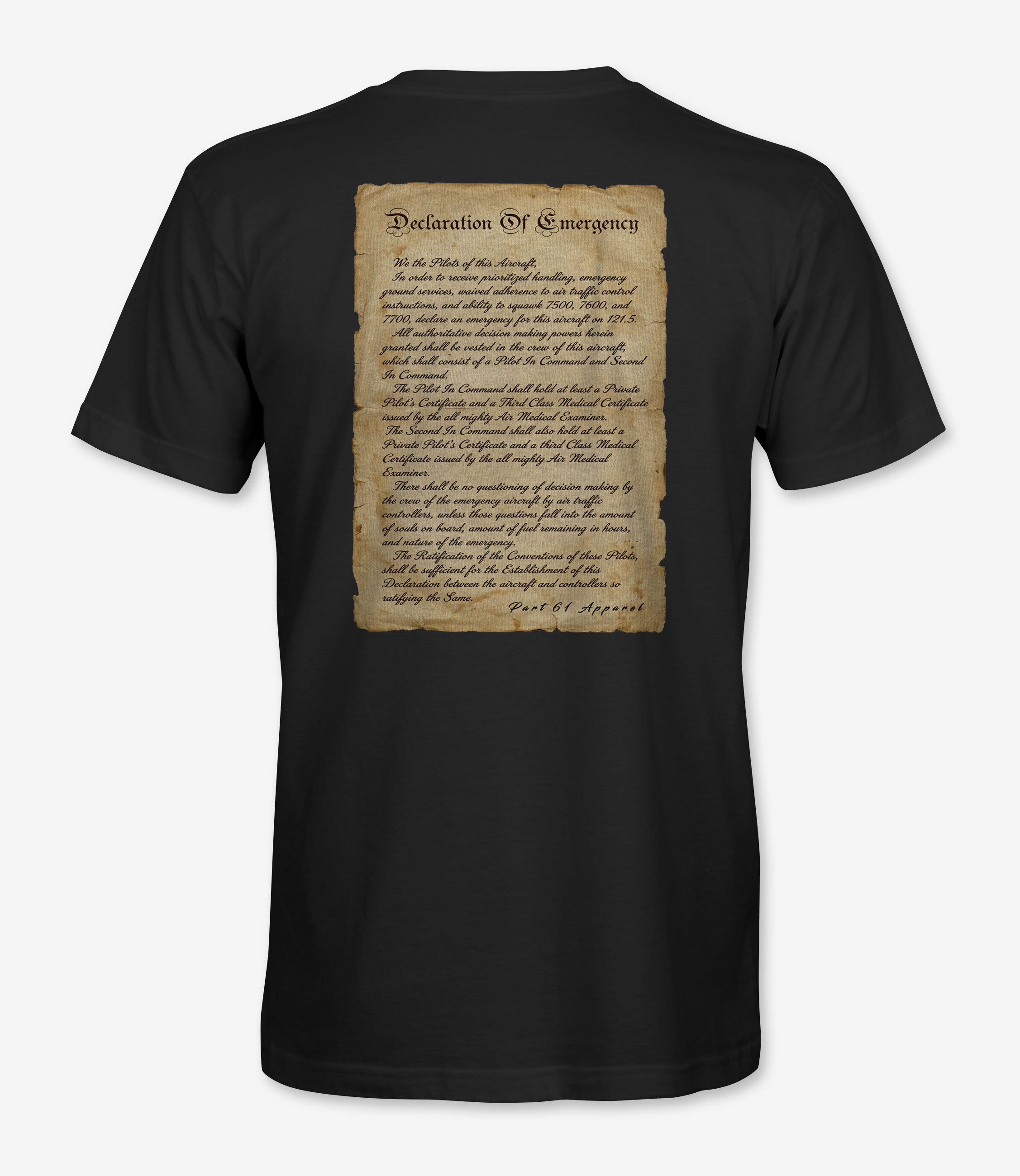 Declaration Of Emergency | Premium T-Shirt