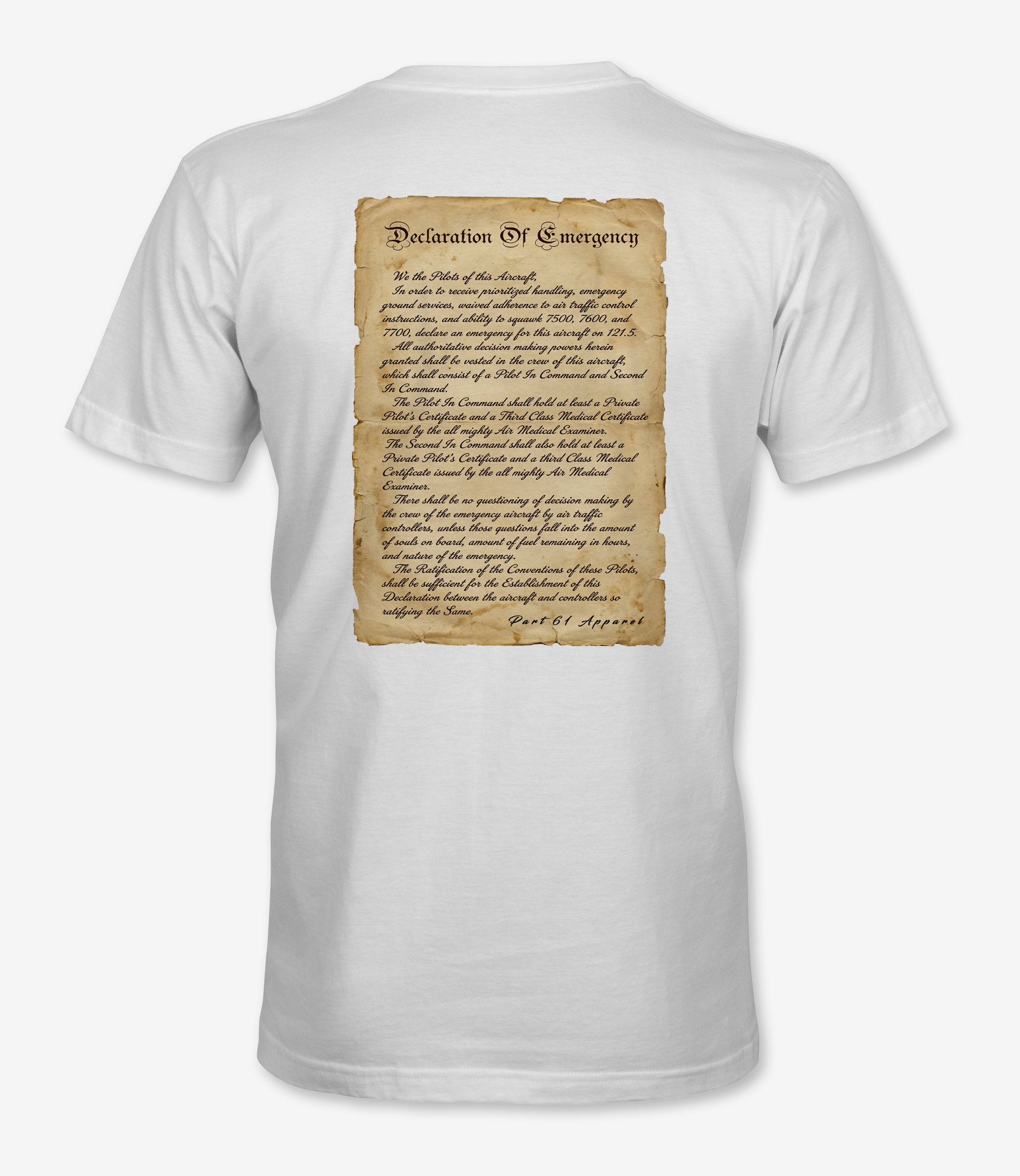 Declaration Of Emergency | Premium T-Shirt