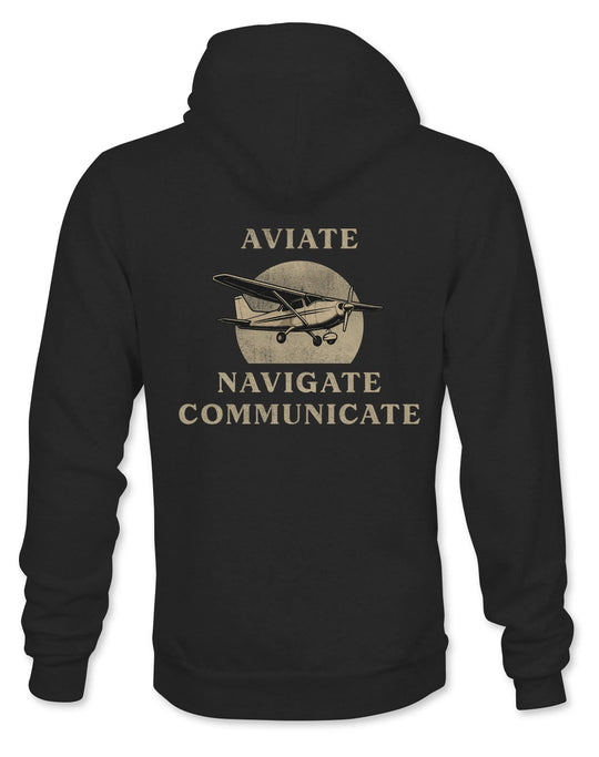 Aviate, Navigate, Communicate | Premium Hoodie Printify