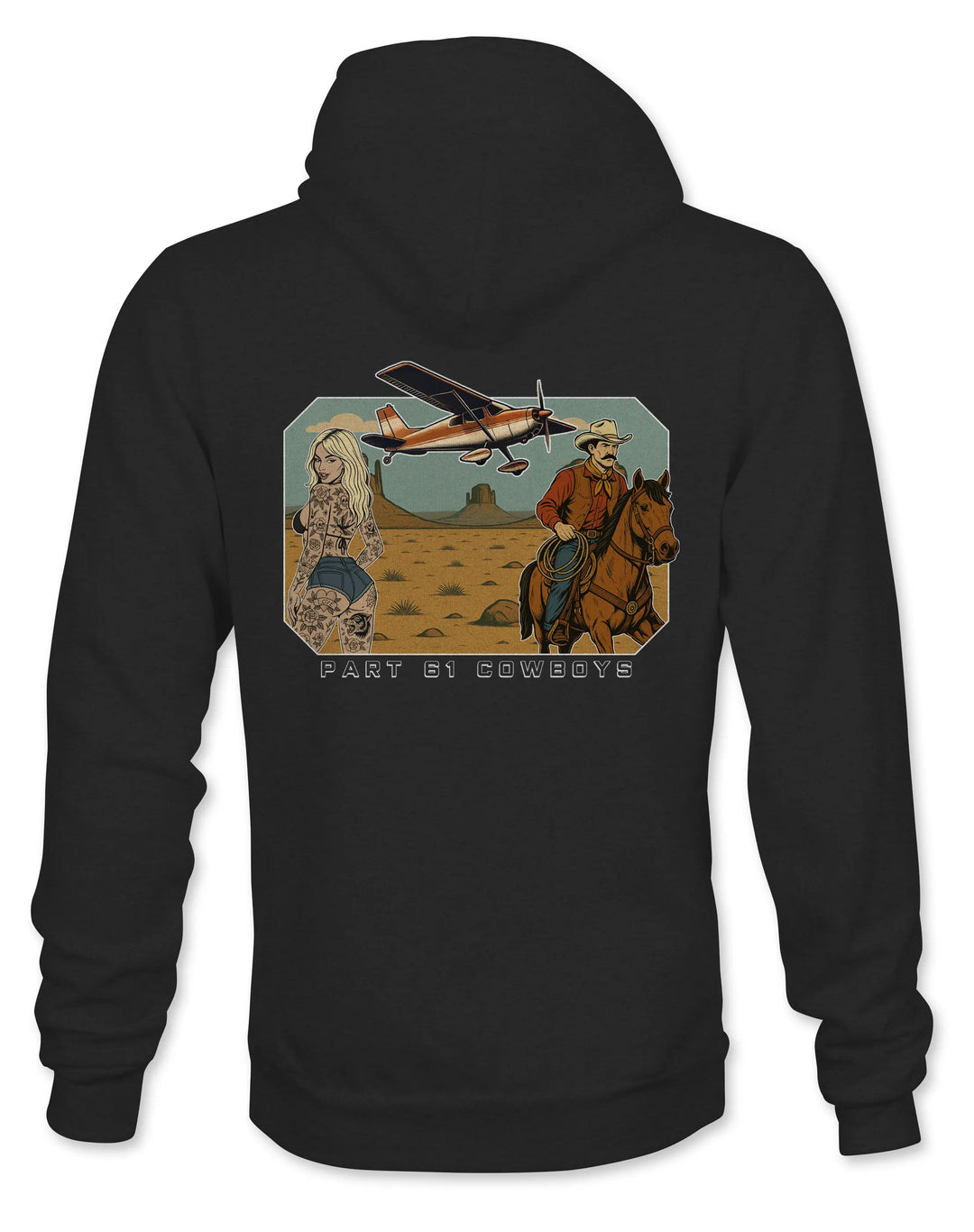 Part 61 Cowboys | Premium Hoodie Printify