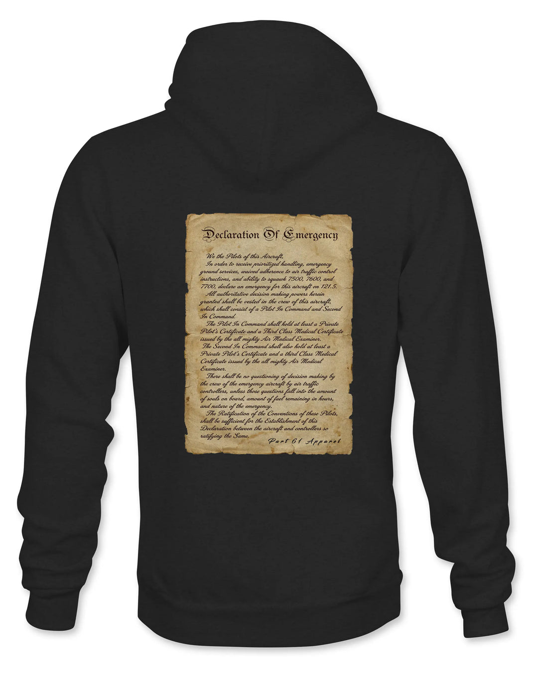 Declaration Of Emergency | Premium Hoodie Printify