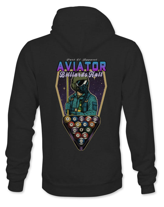 Aviator Billiards Hall | Premium Hoodie Printify