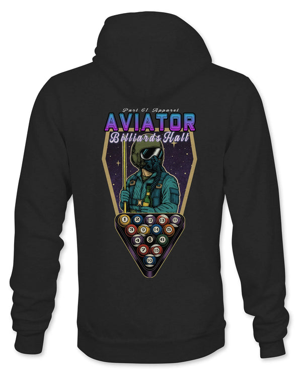 Aviator Billiards Hall | Premium Hoodie Printify