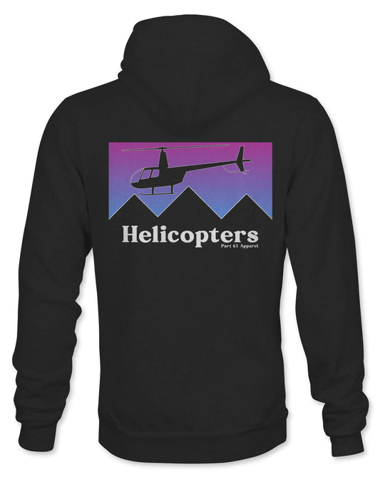 R-44 Helicopters | Premium Hoodie Printify