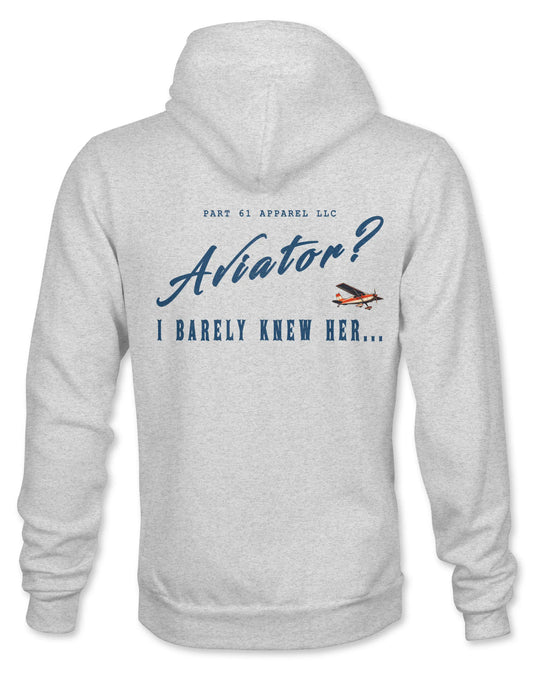 Aviator? - I Barely Knew Her | Premium Hoodie Printify