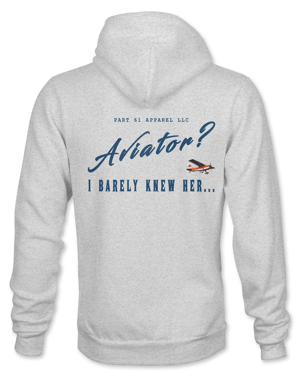 Aviator? - I Barely Knew Her | Premium Hoodie Printify