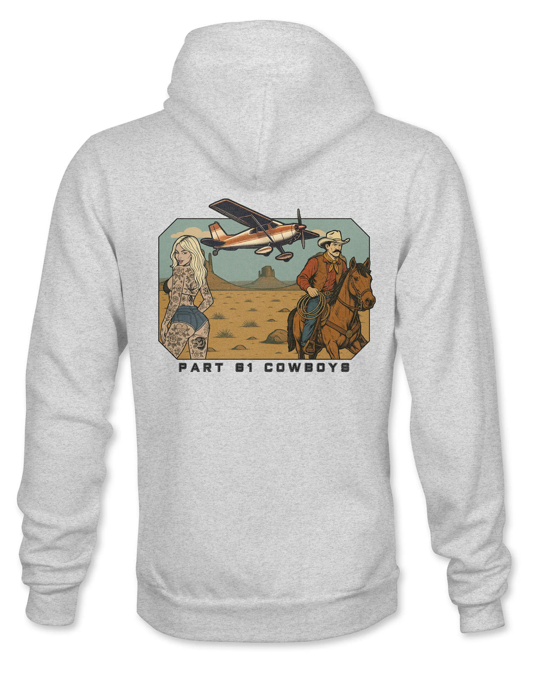 Part 61 Cowboys | Premium Hoodie Printify