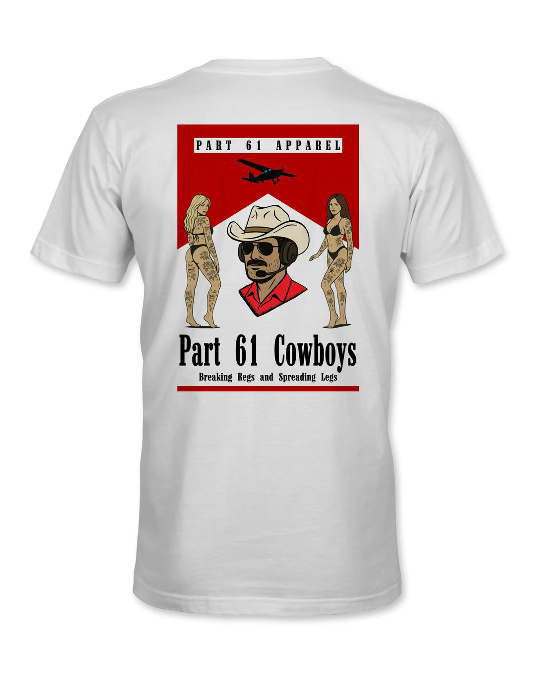 Breaking Regs - Part 61 Cowboys | T-Shirt Printify