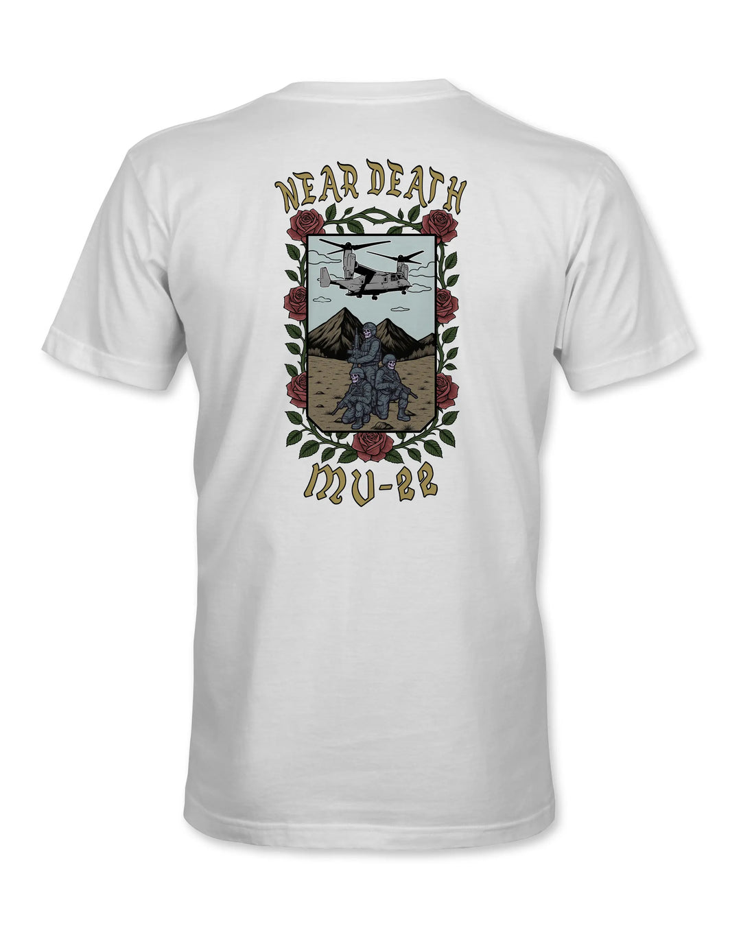 Near Death - MV-22 Osprey | T-Shirt Printify