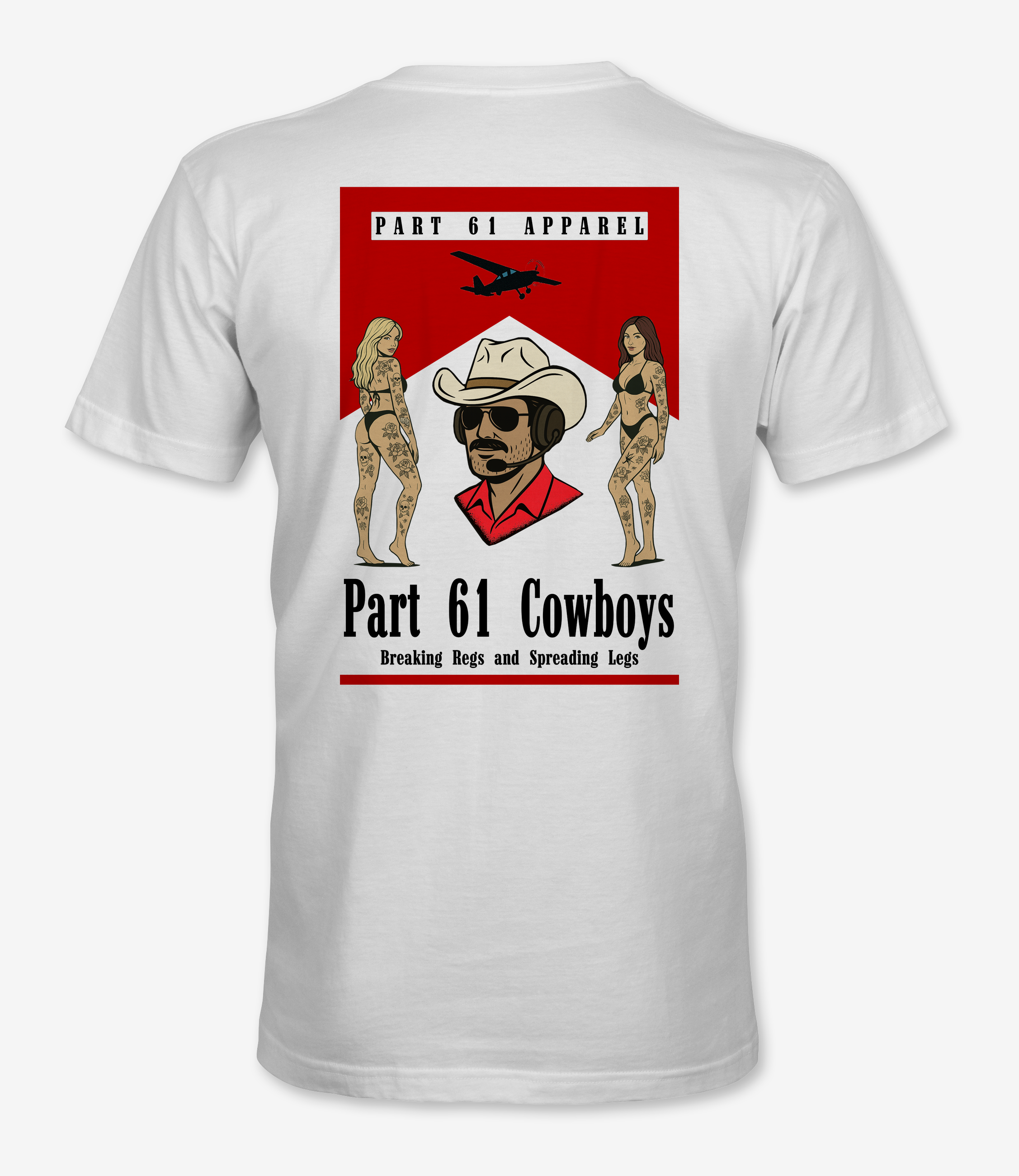 Breaking Regs - Part 61 Cowboys | Premium T-Shirt